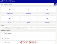 Tablet Screenshot of betalacanvas.com